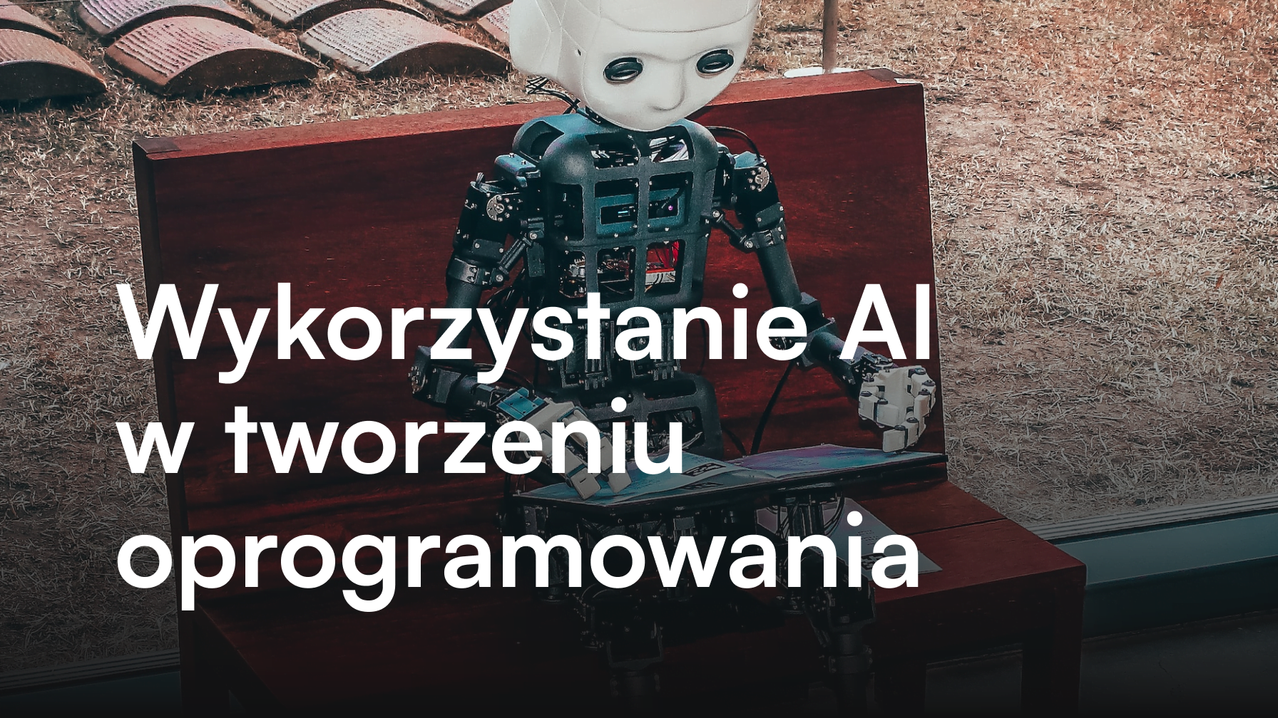 Cover artykułu o wykorzystaniu AI przed programistów