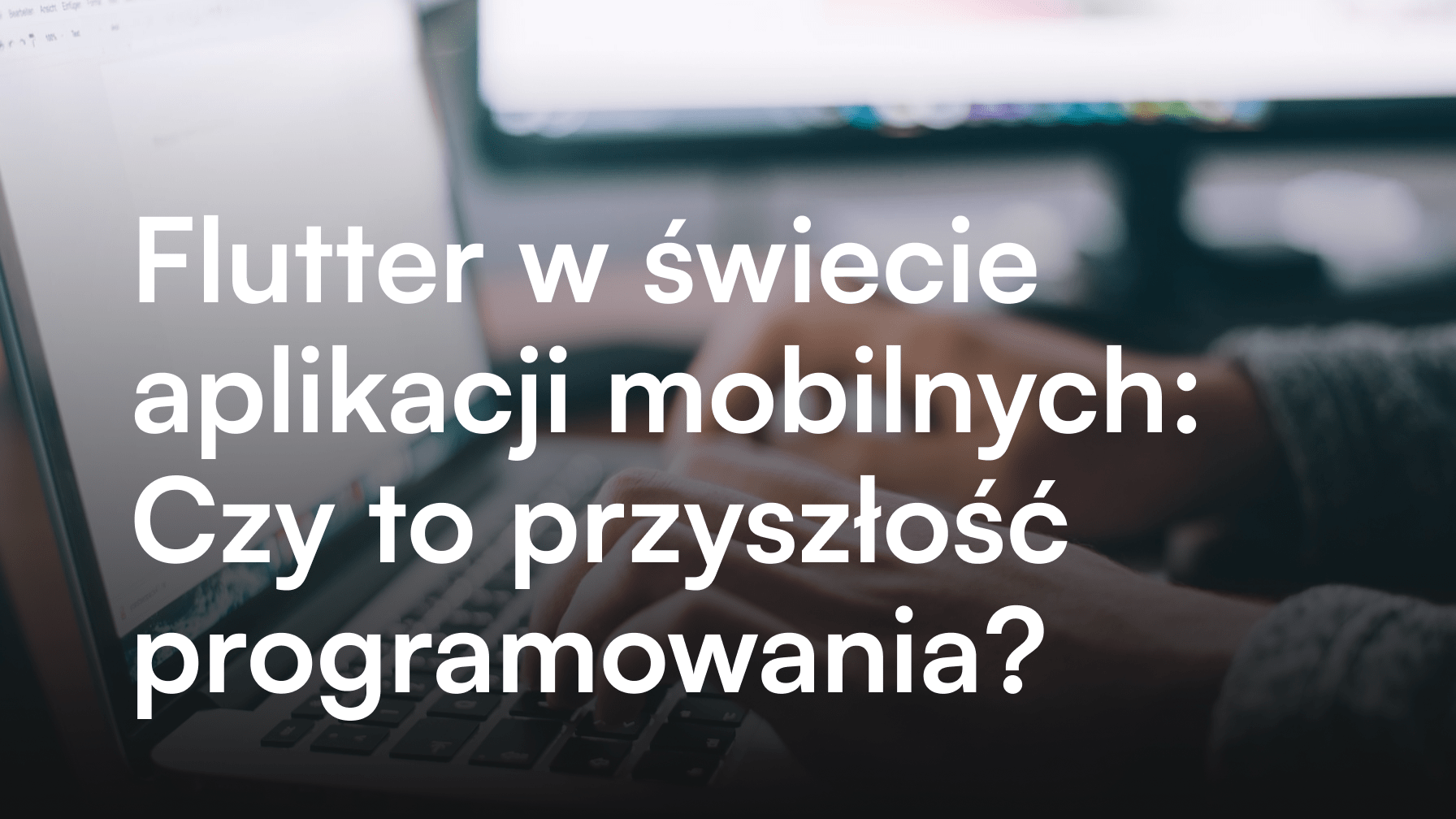 cover artykułu o flutterze