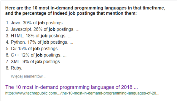 the 10 most in-demand programming languages