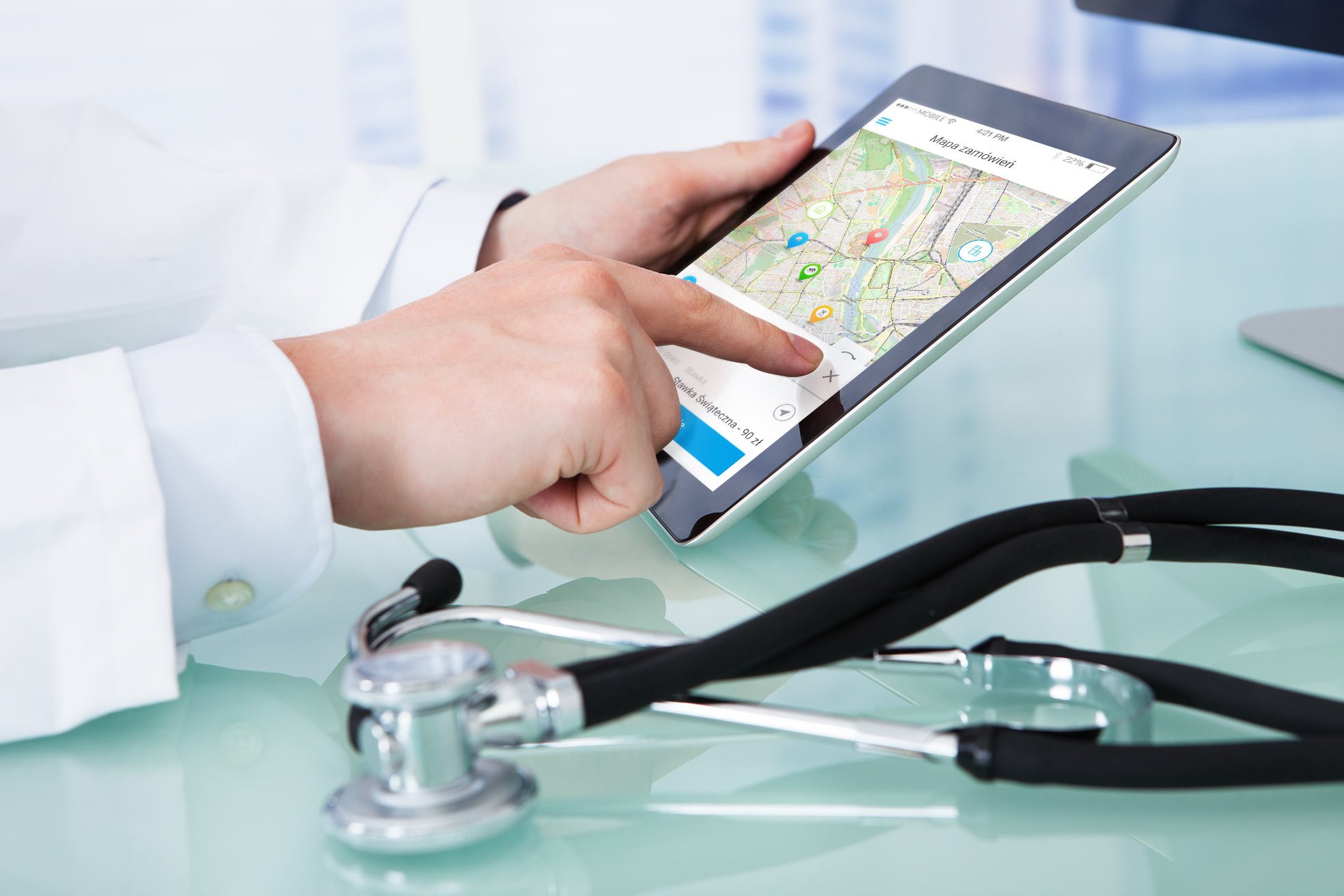 Homedoctor application portfolio cover photo