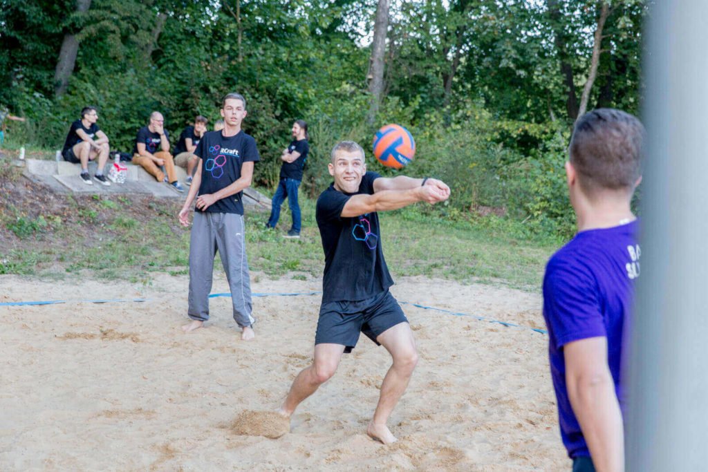 Volleyball match