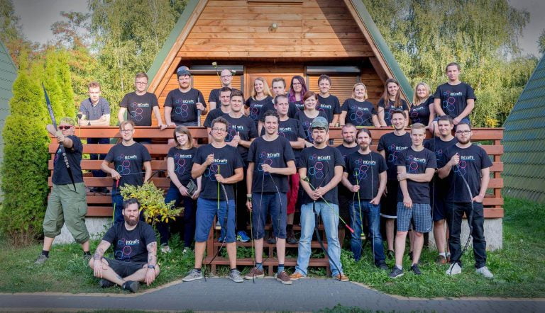 itCraft team during team building trip