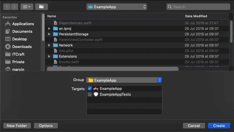 adding module to project