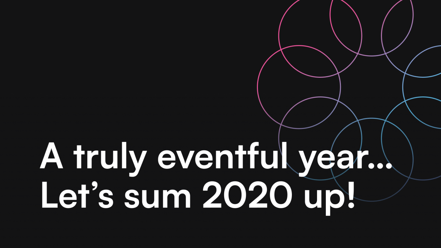 A truly eventful year... Let's sum 2020 up!
