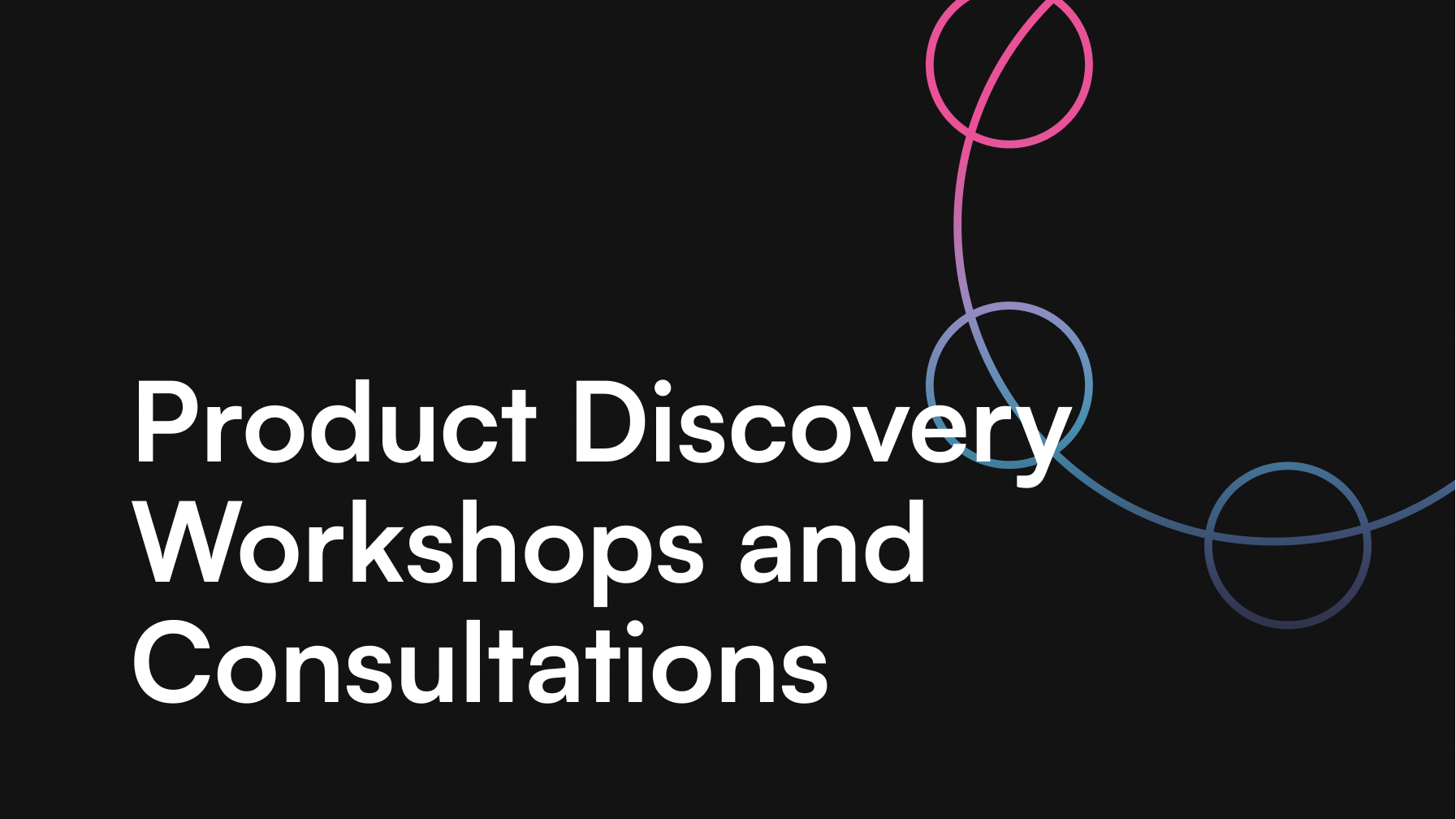 Your quick guide to Product Discovery Workshops and Consultations