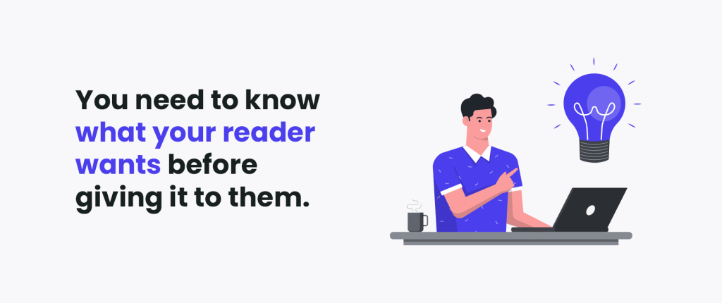 Be relevant to your reader