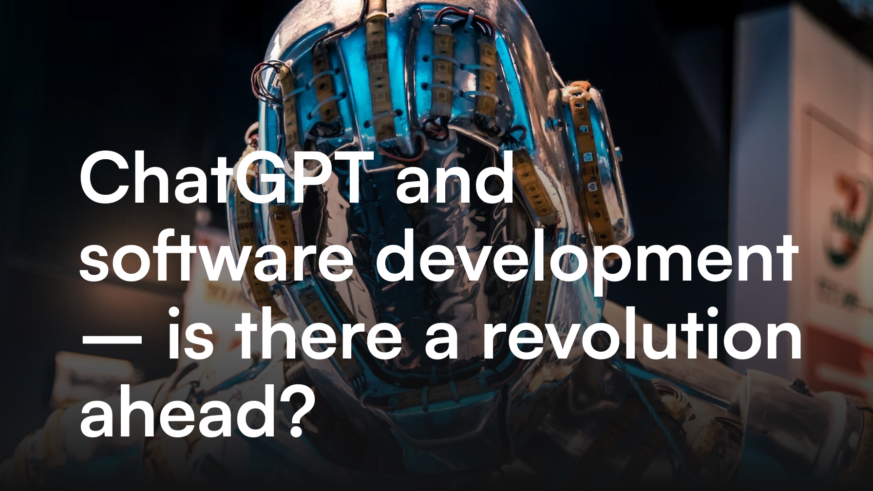 ChatGPT and software development – is there a revolution ahead?